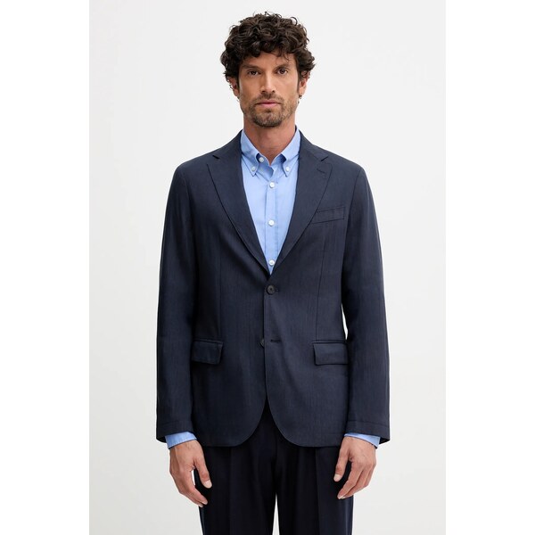 Ľanové sako BOSS 65233554