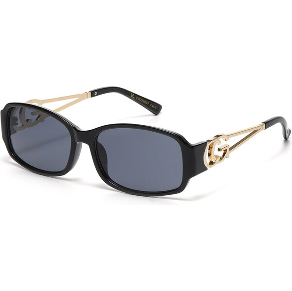 VG sunglasses VG Oval dámske slnečné okuliare striebornočierne s 65229866