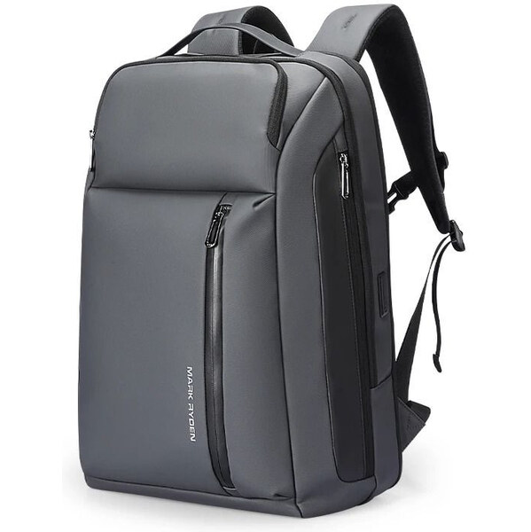 Mark Ryden multifunkčný batoh s USB Siegmar šedý 35L 65229874
