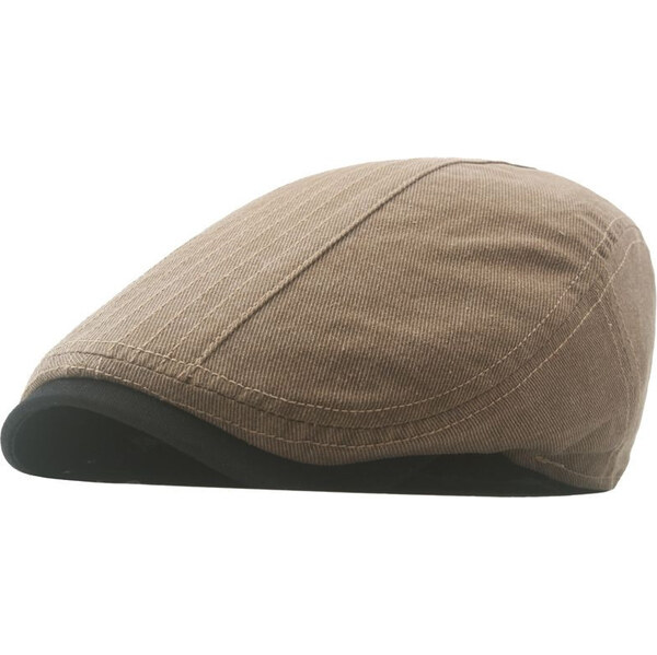 JAMONT Pánska plochá džínsová čiapka bekovka Toimi Hnedá 65229894