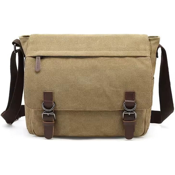 Canvasio plátená canvas taška Losmile Svetlé Hnedá 20L 65229911