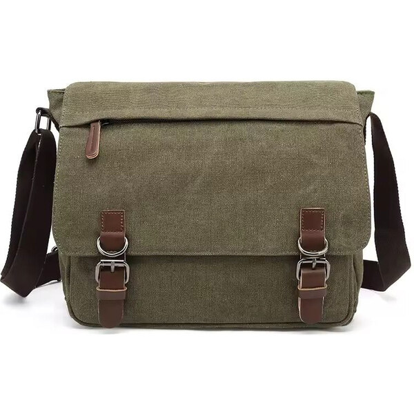 Canvasio plátená canvas taška Losmile Zelená 20L 65229919