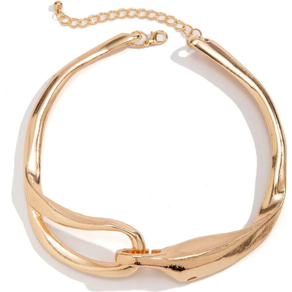 Lodestar Geometrický Choker náhrdelník Vertigo Zlatý 65229993