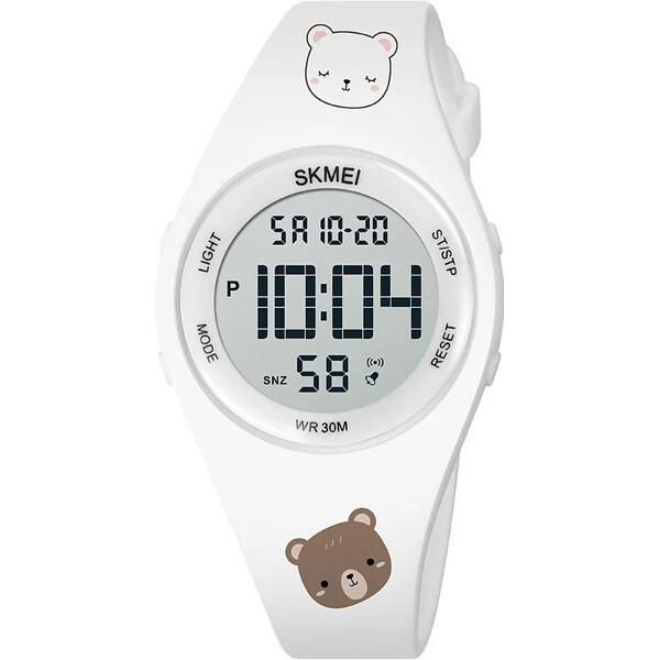 SKMEI 1865 Dievčenské detské digitálne hodinky Macko 65230041