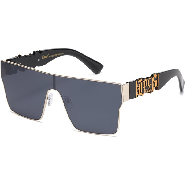 LOCS Desperado slnečné okuliare Čierno-zlaté 65230099