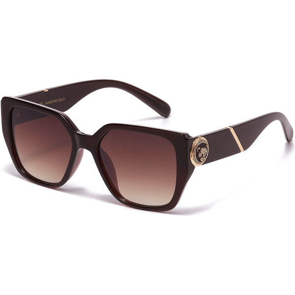 VG sunglasses VG Cheetah dámske slnečné okuliare Hnedé s prelivom 65230116