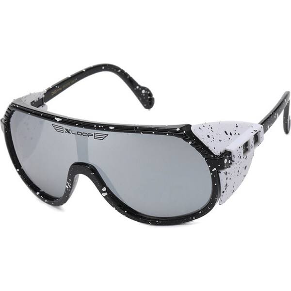 X-LOOP Joyful shieldové slnečné okuliare Čierne 65230120