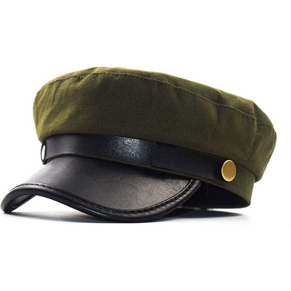 Lifestyle Dámska čiapka kapitánka bekovka Daman Zelená 65230147