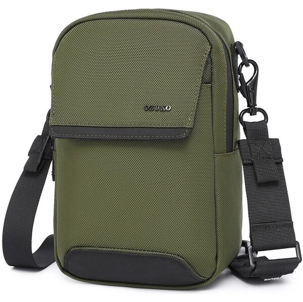 Ozuko crossbody taška cez rameno Manad Zelená 3.2L 65230188