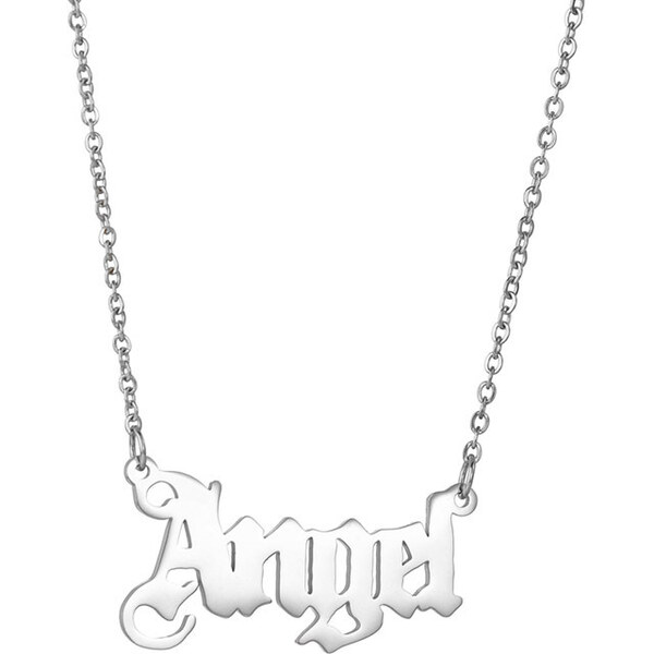 Titan Jewerly Dámsky náhrdelník z chirurgickej ocele Angel strieborný 65230214