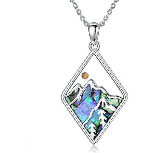 Titan Jewerly Dámsky náhrdelník z chirurgickej ocele Perleťové údolie 65230216