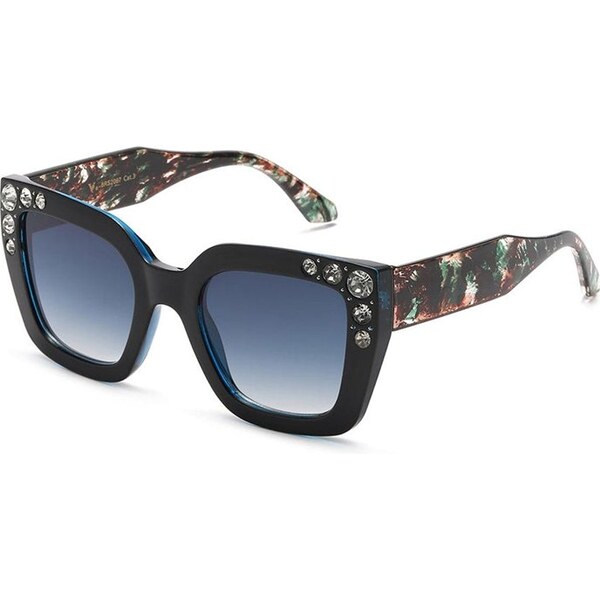 VG sunglasses VG Glisten Cat eye dámske slnečné okuliare Modrý mramor 65230269