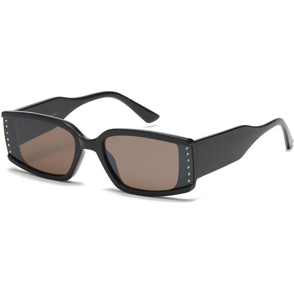 VG sunglasses VG Crystals dámske obdĺžnikové slnečné okuliare Čierne 65230270