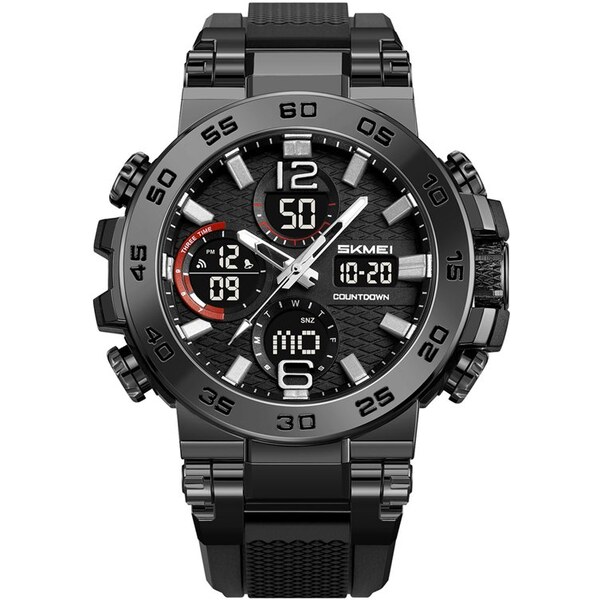 Skmei 2499 pánske duálne hodinky Megatron Čierne 65230281
