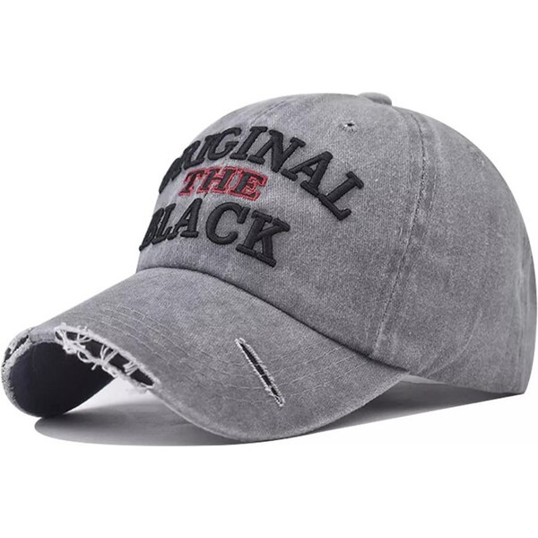 ANG-E bavlnená šiltovka Original The Black Šedá 65230293