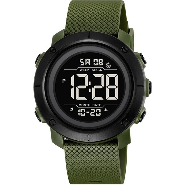 SKMEI 2497 digitálne hodinky Stalwart Zelené 65230303