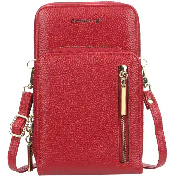 Baellerry Dámska mini kabelka Varda Červená 65230306