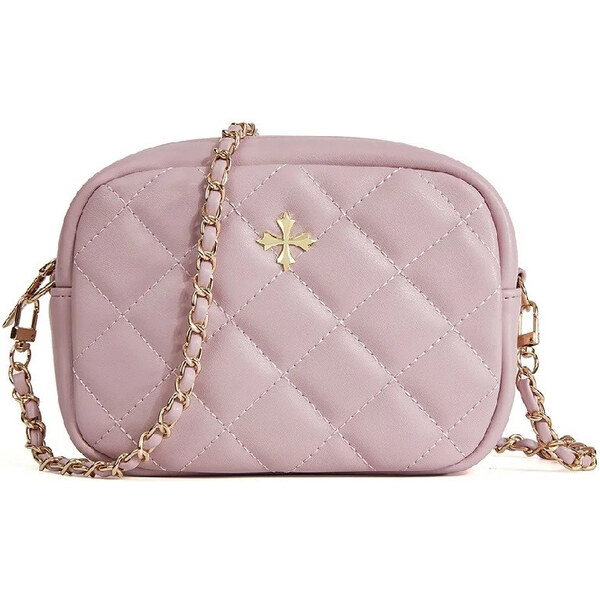 Baellerry malá prešívaná kabelka Kená Ružová 65230319