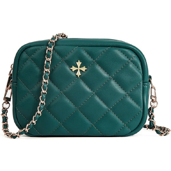 Baellerry malá prešívaná kabelka Kená Zelená 65230316