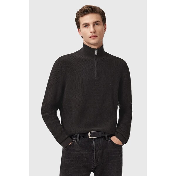 Sveter s prímesou vlny AllSaints ASPEN 65239110