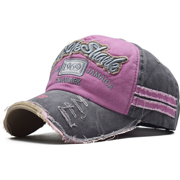 EDIKO Bavlnená Šiltovka RockShanle JAMAICA Ružová 65230430