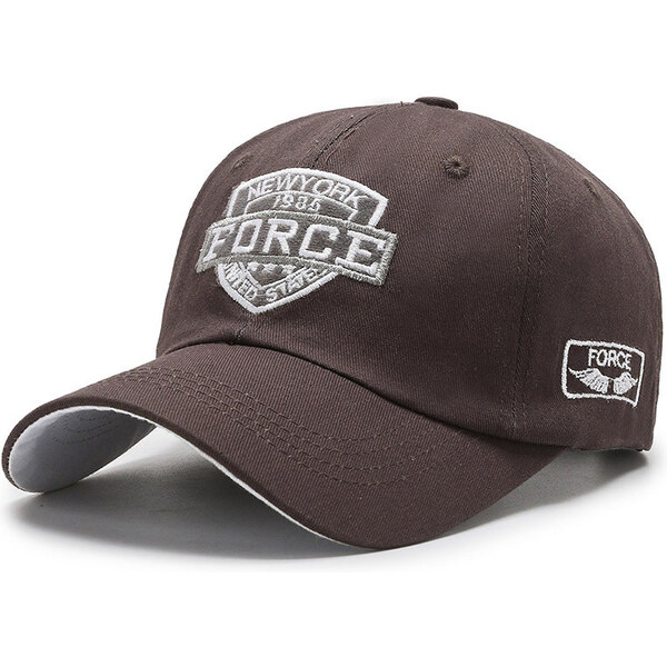 Bange Čiapka so šiltom Bavlnená Šiltovka Force Hnedá 65230429