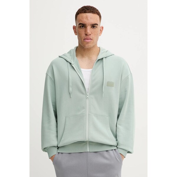 Bavlnená mikina HUGO Delastomer 65233935