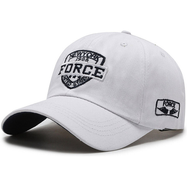 Bange Čiapka so šiltom Bavlnená Šiltovka Force Biela 65230435
