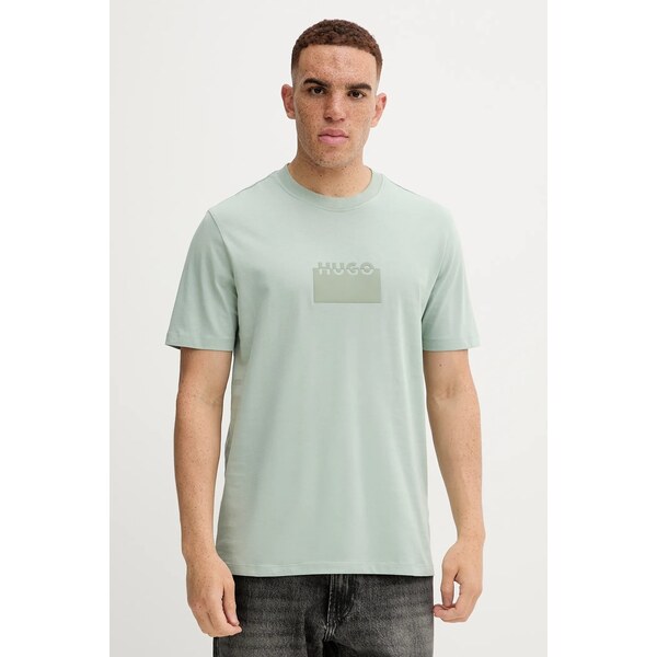 Bavlnené tričko HUGO Delastio 65234017