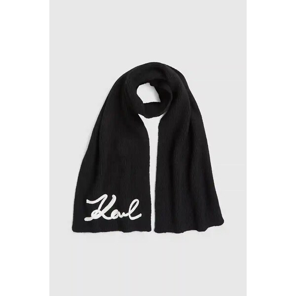 Šál s prímesou vlny Karl Lagerfeld K/SIGNATURE 65238421