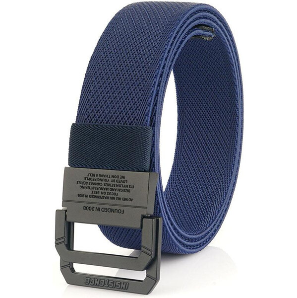 Lifestyle Nylonový opasok s kovovou prackou Hanovre Modrý 65230586