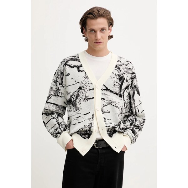 Kardigan s prímesou vlny HUGO Servot 66685681