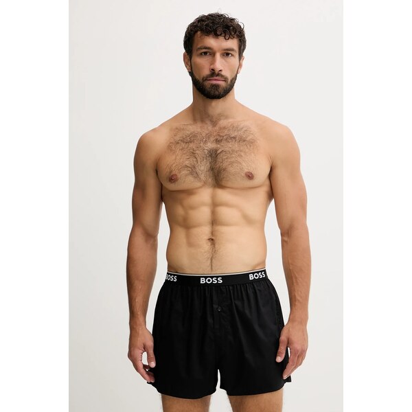 Bavlnené boxerky BOSS 2-pak 2P Boxer Shorts EW 66708320