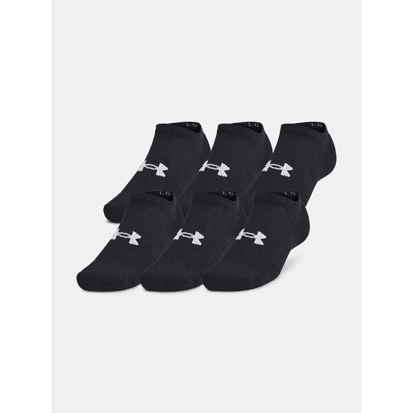 Unisex socks Under Armour Unisex UA TC 3pk No Show-BLK - unisex 65279851