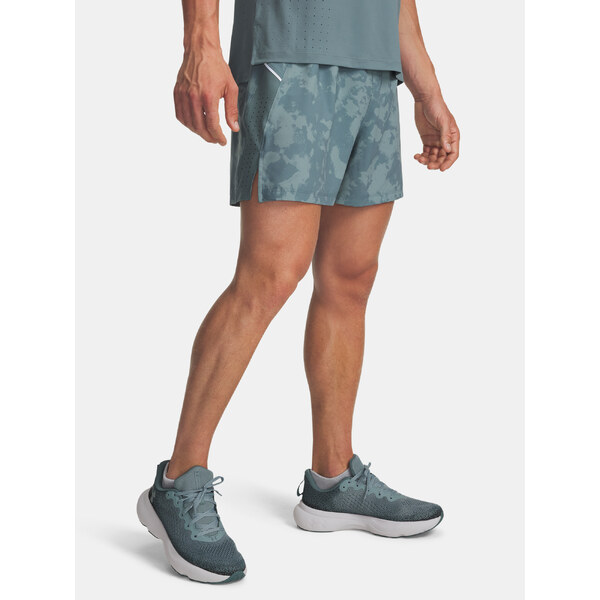Mens shorts Under Armour Launch Pro 7in Prtd Short-GRN - Mens 65278204