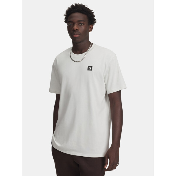 Mens T-shirt Under Armour Curry Verbiage Tee 2-WHT - Mens 65278234