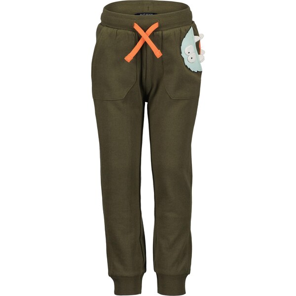 BLUE SEVEN Nohavice pastelovo modrá / olivová / biela 65878577