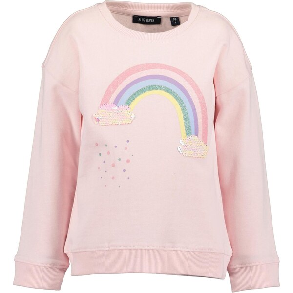 BLUE SEVEN Mikina tyrkysová / svetlomodrá / ružová / svetloružová 65878945