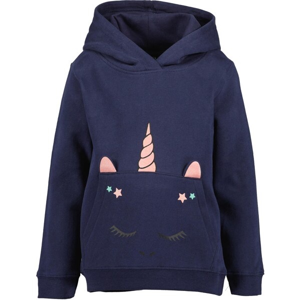 BLUE SEVEN Mikina námornícka modrá / tyrkysová / staroružová / čierna 65887776