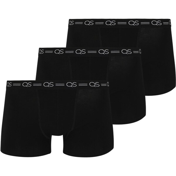 QS Boxerky čierna / biela 65662803