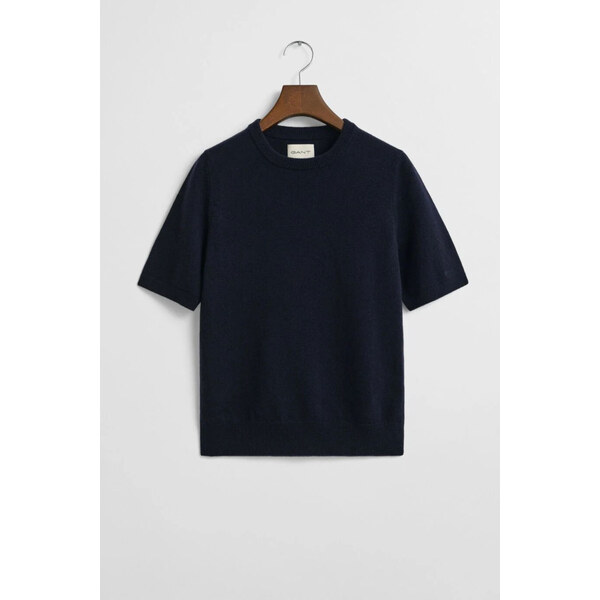 SVETER GANT SUPERFINE LAMBSWOOL SS C-NECK EVENING BLUE 65237295