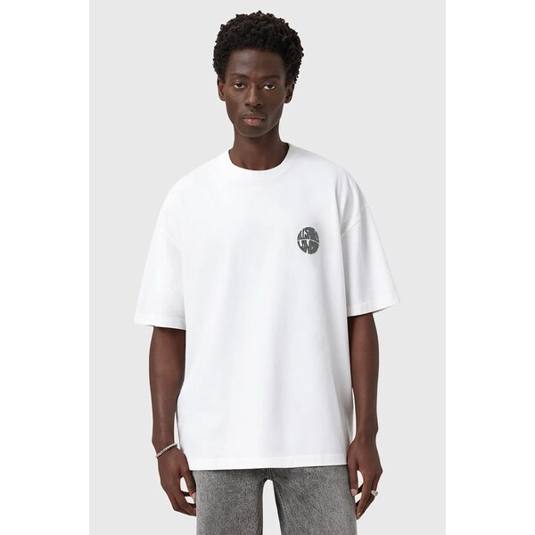 Bavlnené tričko AllSaints WAVED 65238388