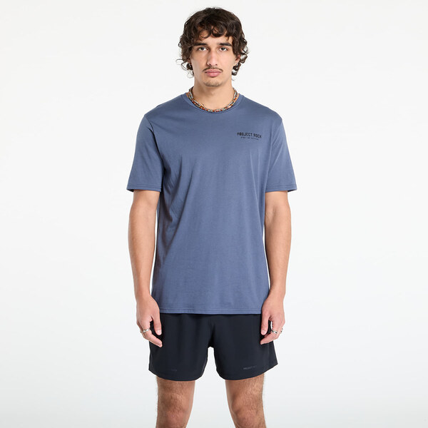 Tričko Under Armour Project Rock Q3 SS Grey XL 65240011