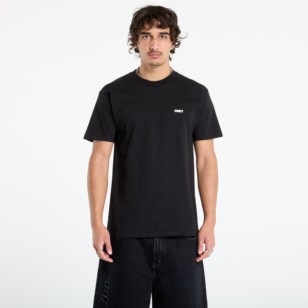 OBEY Clothing Tričko OBEY Art Studio Flowers Tee Black XXL 65240008