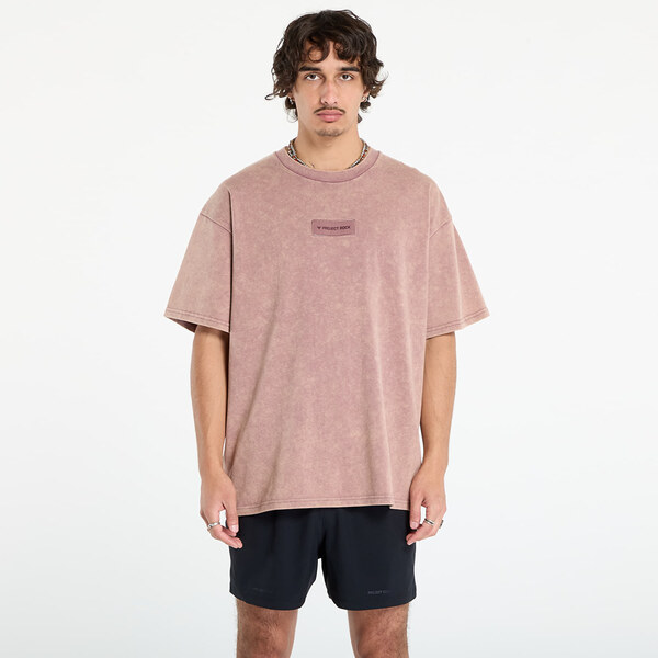 Tričko Under Armour Project Rock Hwt OS Tee Maroon L 65240017