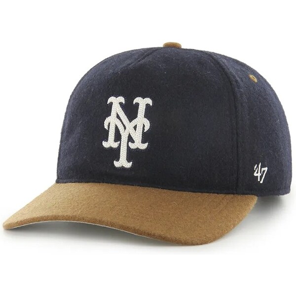 Čiapka s prímesou vlny 47 brand MLB New York Mets 65240811
