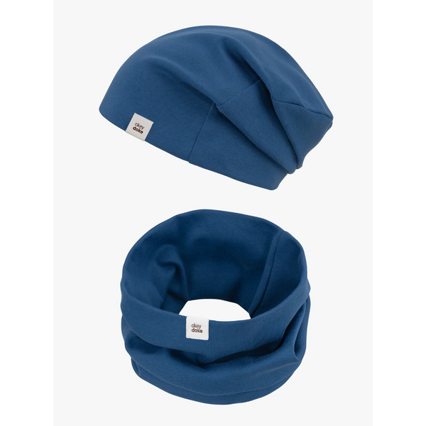 DOKE Detský set organic dark blue pre deti 12-16 rokov 65244539