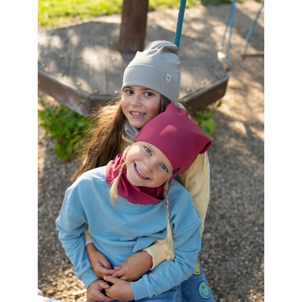 DOKE Detský nákrčník organic eart red 65244563