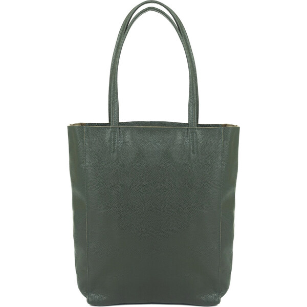 SEGALI Dámska kožená kabelka Hobo Adele Green 66591098