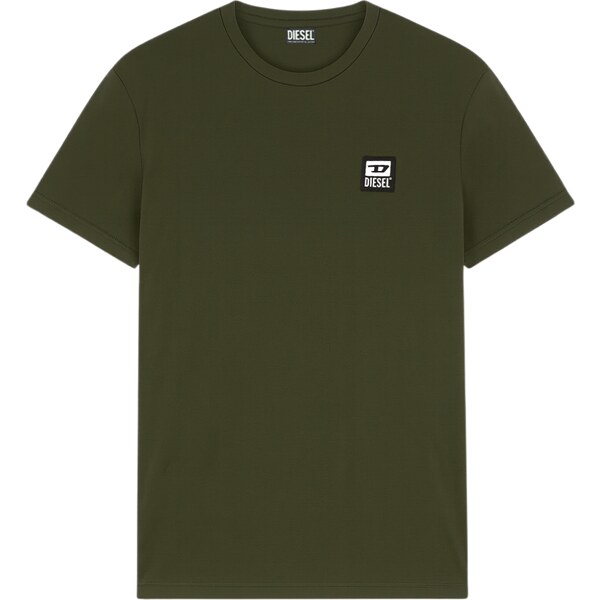 DIESEL Logo Green tričko 65160227